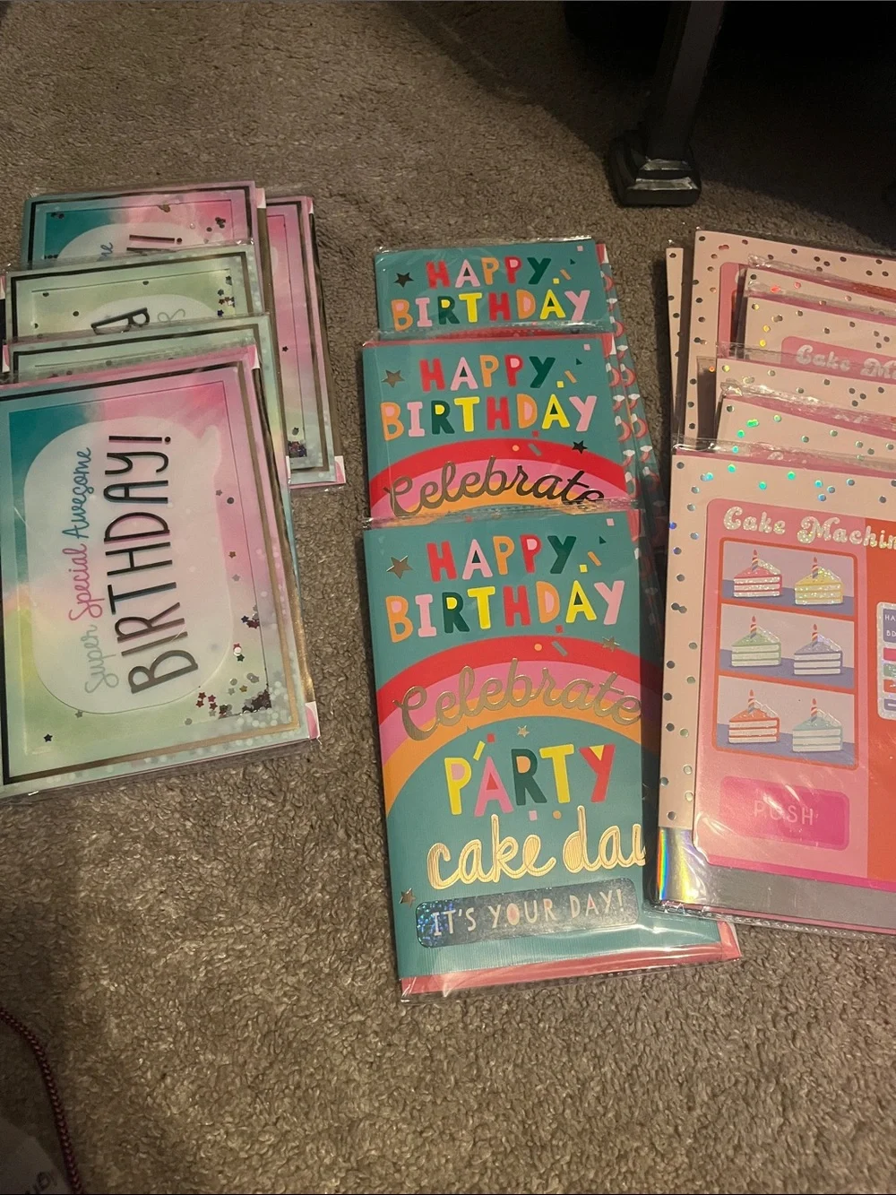 Happy Birthday cards with fun designs !!